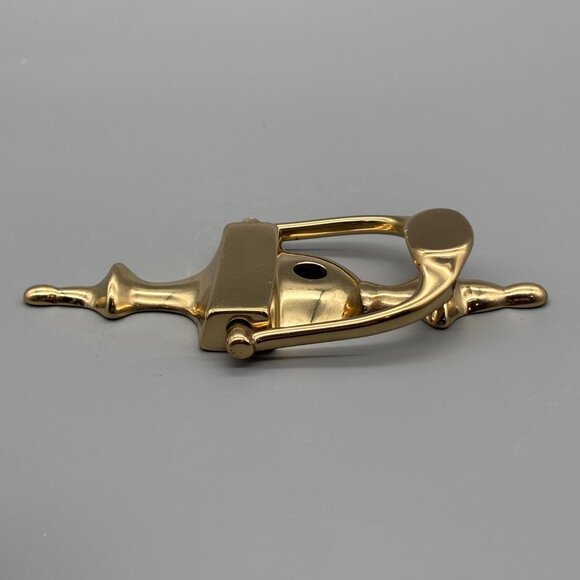 Vintage Stanley Brass Door Knocker With Classic Urn Shape Made In Taiwan - Picture 3 of 8